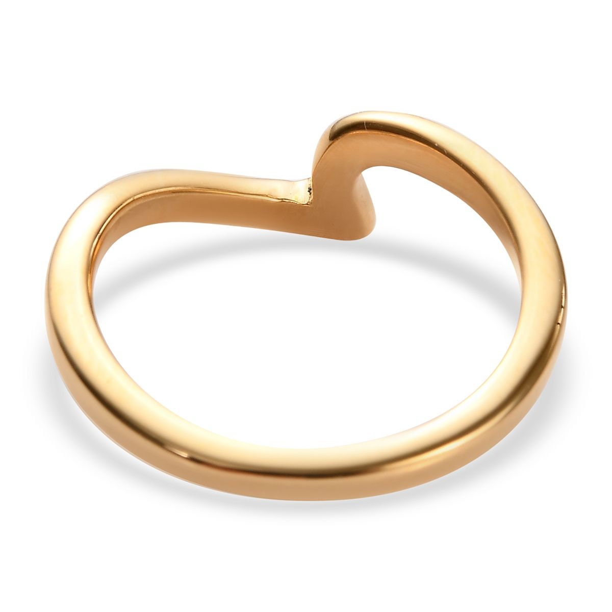 V Shaped Band, 1.4mm Moissanite Wedding Band For Women, V Shape Ring, Chevron Band, Curved Wedding Band, Solid 14K Gold Ring, V Wedding Band