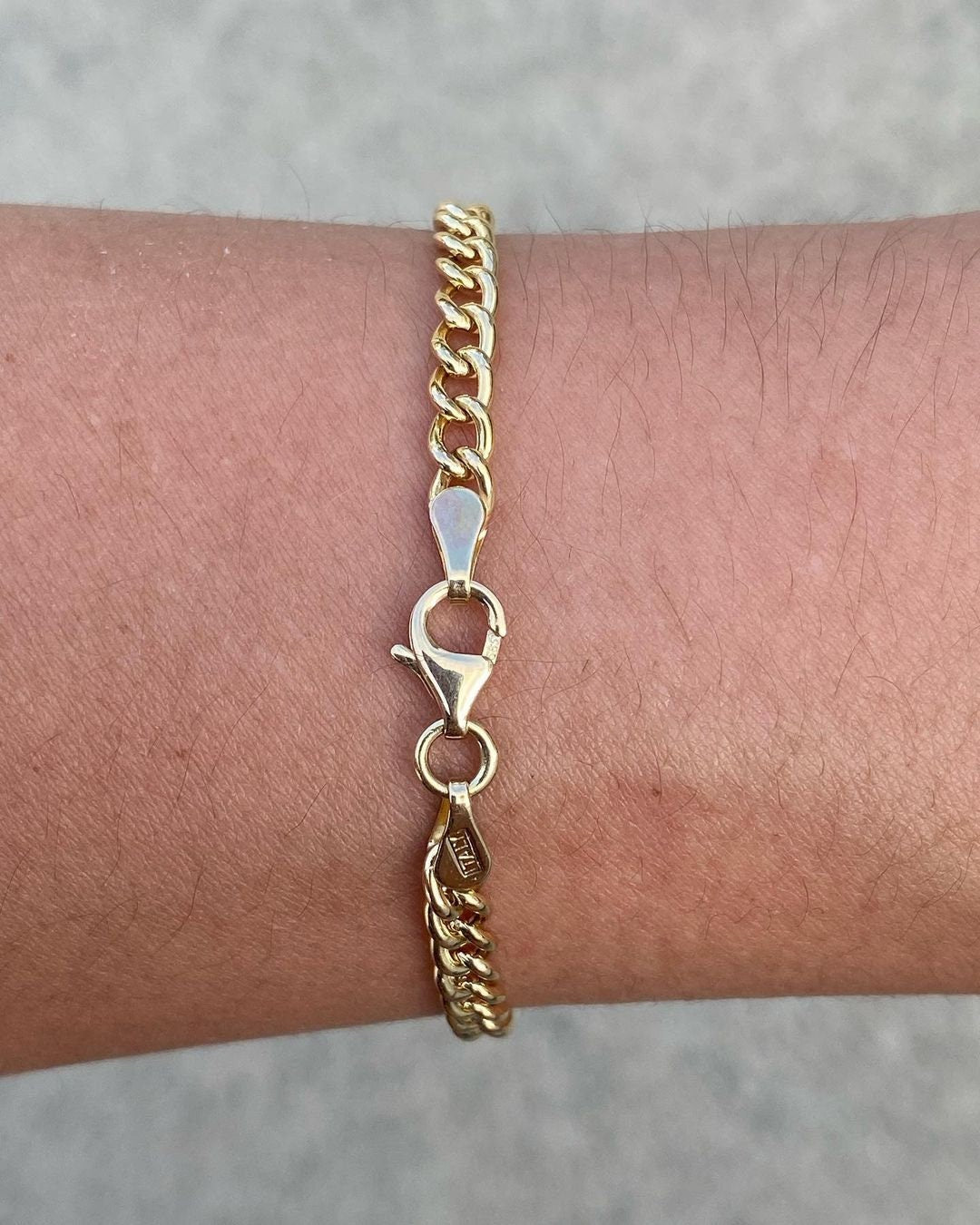 Handcrafted Love Chain Bracelets - Unique Diamond Bracelet Design - Trendy Love Chain Bracelet Set with Sparkling Diamonds