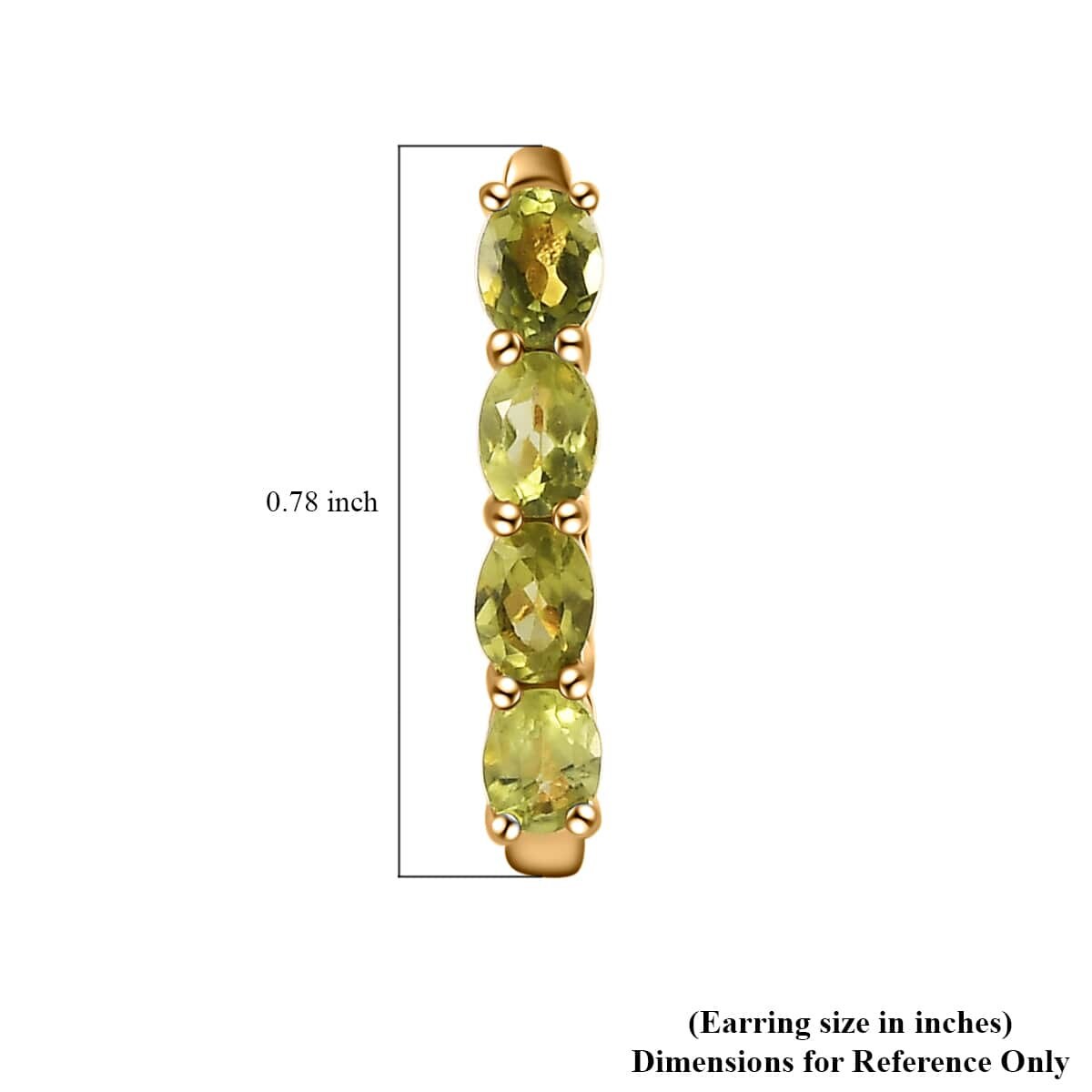 14k Solid Yellow Gold, Natural Green Peridot Earrings, 14K Gold Earrings For Her, Hoop Minimalist Earrings, Red Gemstone Hoops