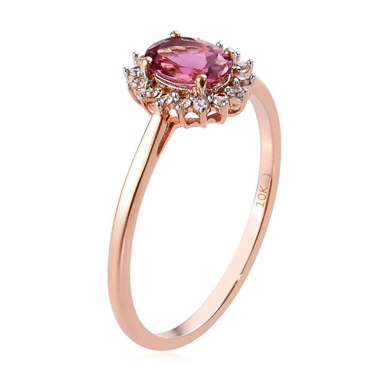 Pink Sapphire Ring, Ring, Double Halo Sapphire Ring, 925 Sterling Silver, Wedding Ring, Engagement Ring, Valentine’s Day gift.