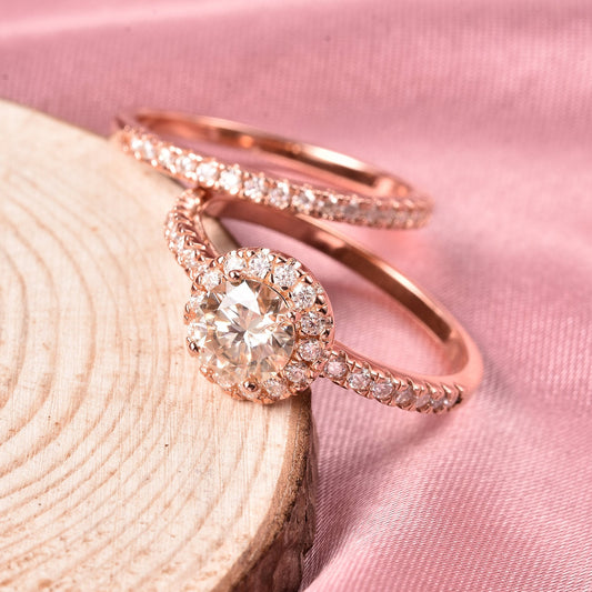 Vintage Morganite Ring- 14K Rose Gold Vermeil Ring- Emerald Cut Morganite Engagement Ring- Promise Ring- Anniversary Birthday Gift For Her