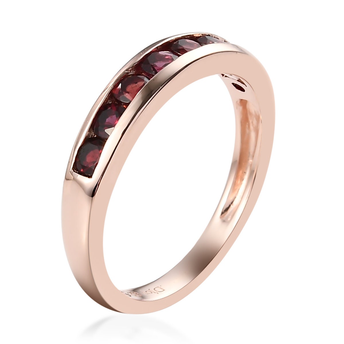 Natural garnet engagement ring, red gemstone ring, January birthstone ring, 14K gold ring, engagement gift, mothers day gift, Gift for her