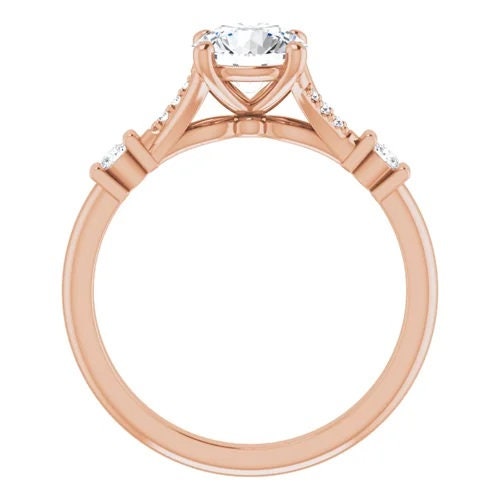 2.75 CT Round Cut Engagement Ring, Round Solitaire Ring, Wedding Ring, Engagement Ring, Anniversary Ring, Cubic Zirconia Ring, 14K Gold Ring