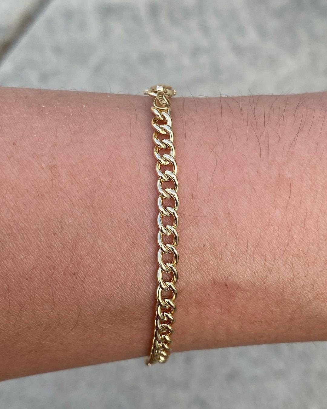 Handcrafted Love Chain Bracelets - Unique Diamond Bracelet Design - Trendy Love Chain Bracelet Set with Sparkling Diamonds