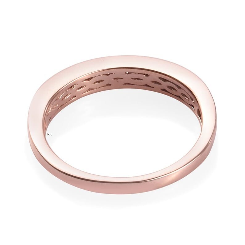 Natural Champagne Diamond ring, Champagne Diamond Rose gold Ring, 18k Rose gold Filled Ring, Gift for her, Mother's Day Gift ring