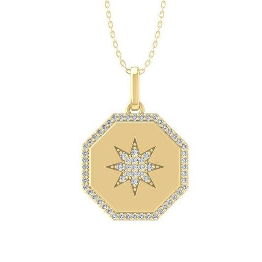 Diamond Necklace Star Charm Necklace Tiny Star Diamond Choker 14k Gold Necklace Diamond Choker Necklace Genuine Diamond Pendant Necklace